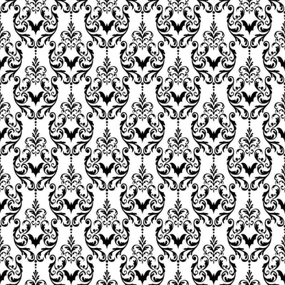 Elegant Halloween Pattern 20 Quilting Cotton Fabric