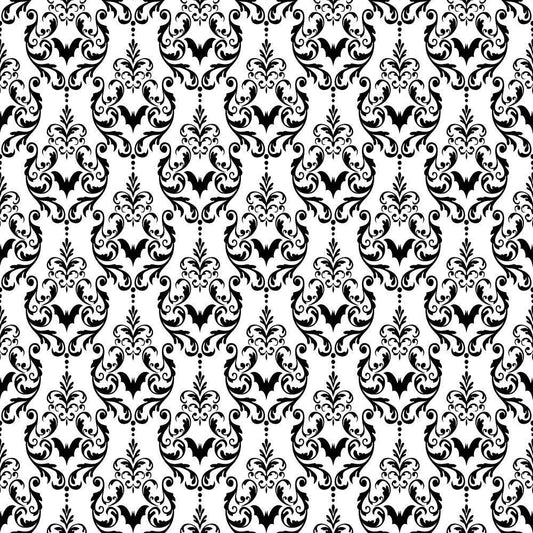Elegant Halloween Pattern 20 Quilting Cotton Fabric