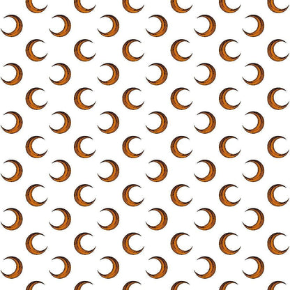 Elegant Halloween Pattern 3 Quilting Cotton Fabric