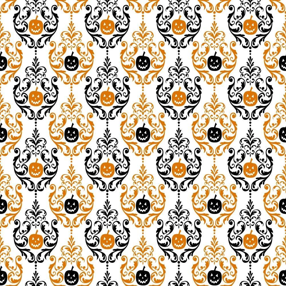 Elegant Halloween Pattern 16 Quilting Cotton Fabric