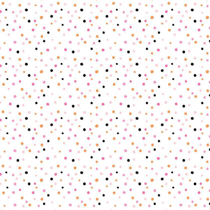 Small Pink Halloween Pattern 1 Quilting Cotton Fabric