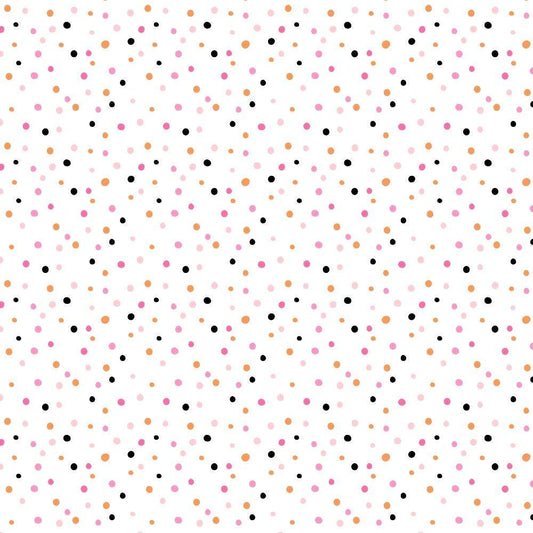 Small Pink Halloween Pattern 1 Quilting Cotton Fabric
