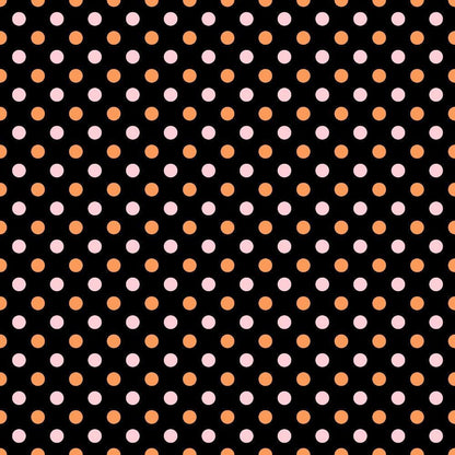 Small Pink Halloween Pattern 19 Quilting Cotton Fabric