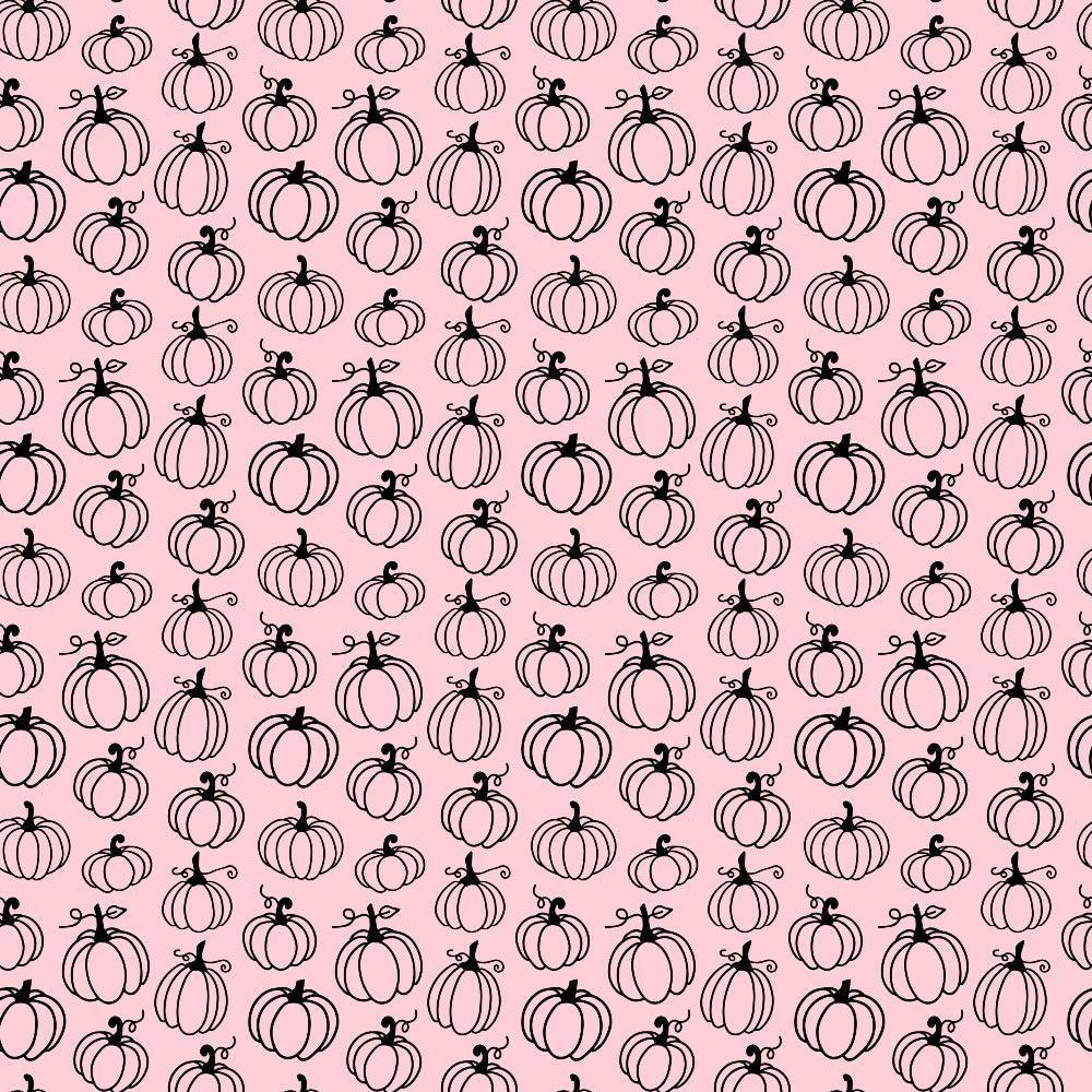 Small Pink Halloween Pattern 5 Quilting Cotton Fabric