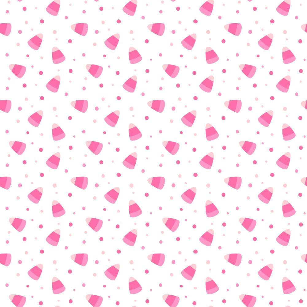 Small Pink Halloween Pattern 6 Quilting Cotton Fabric
