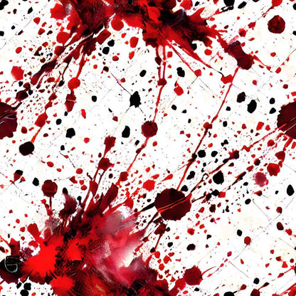 Blood Spatter Pattern 7 Quilting Cotton Fabric