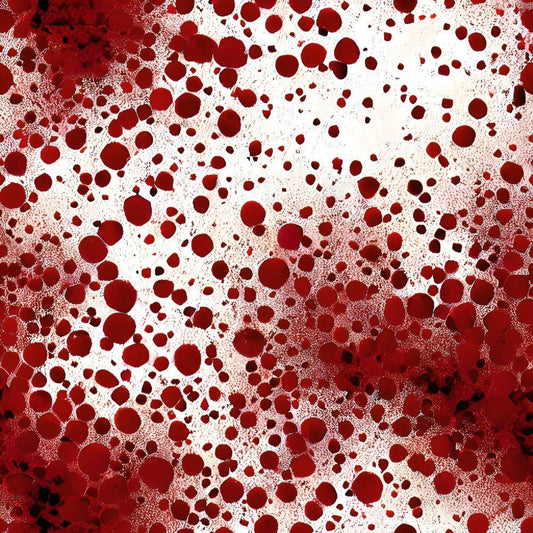 Blood Spatter Pattern 16 Quilting Cotton Fabric