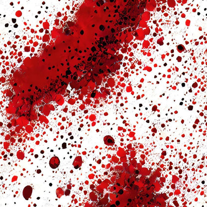 Blood Spatter Pattern 17 Quilting Cotton Fabric