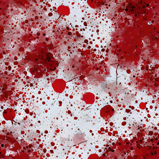 Blood Spatter Pattern 18 Quilting Cotton Fabric