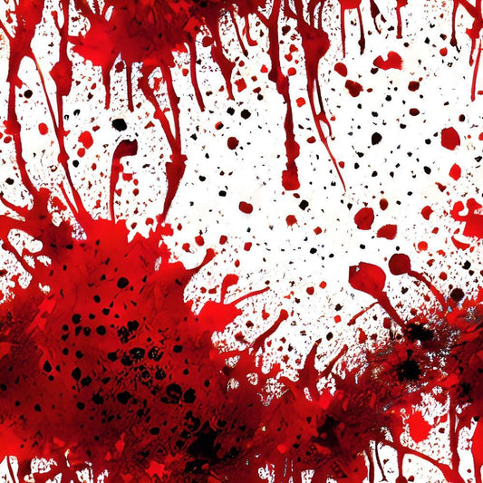 Blood Spatter Pattern 19 Quilting Cotton Fabric