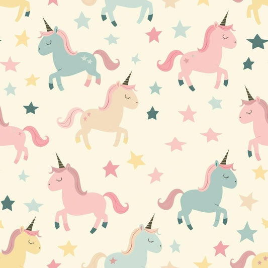 Pastel Baby Pattern 13 Quilting Cotton Fabric