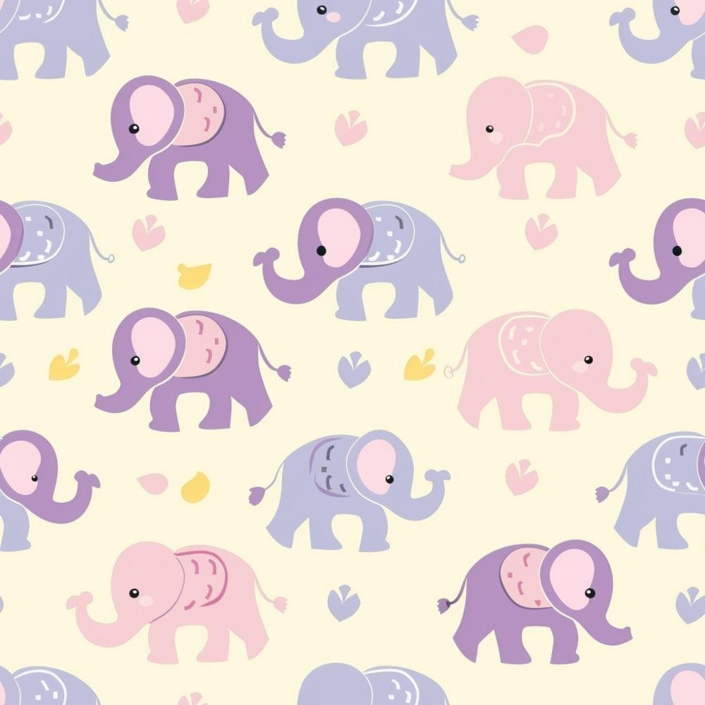 Pastel Baby Pattern 14 Quilting Cotton Fabric