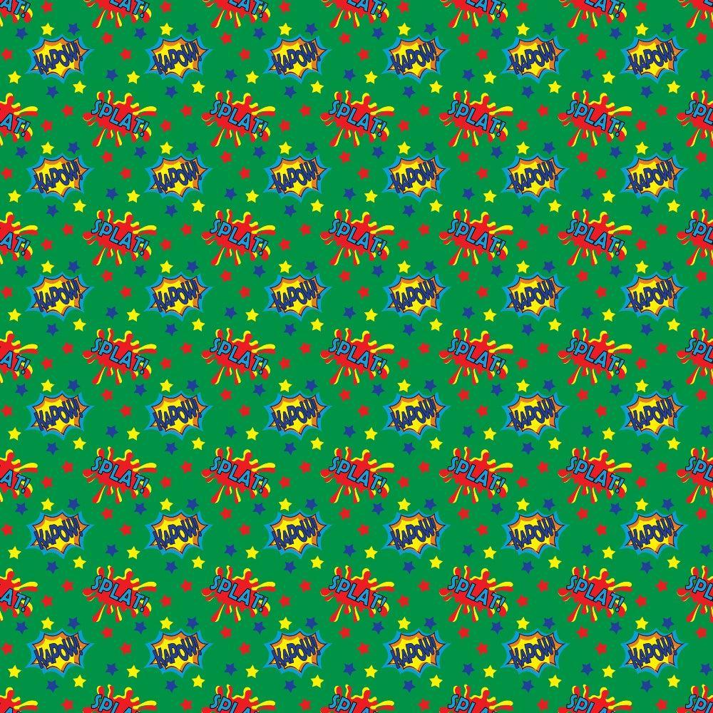 Superhero Pattern 5 Quilting Cotton Fabric