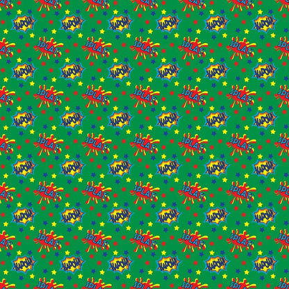 Superhero Pattern 5 Quilting Cotton Fabric