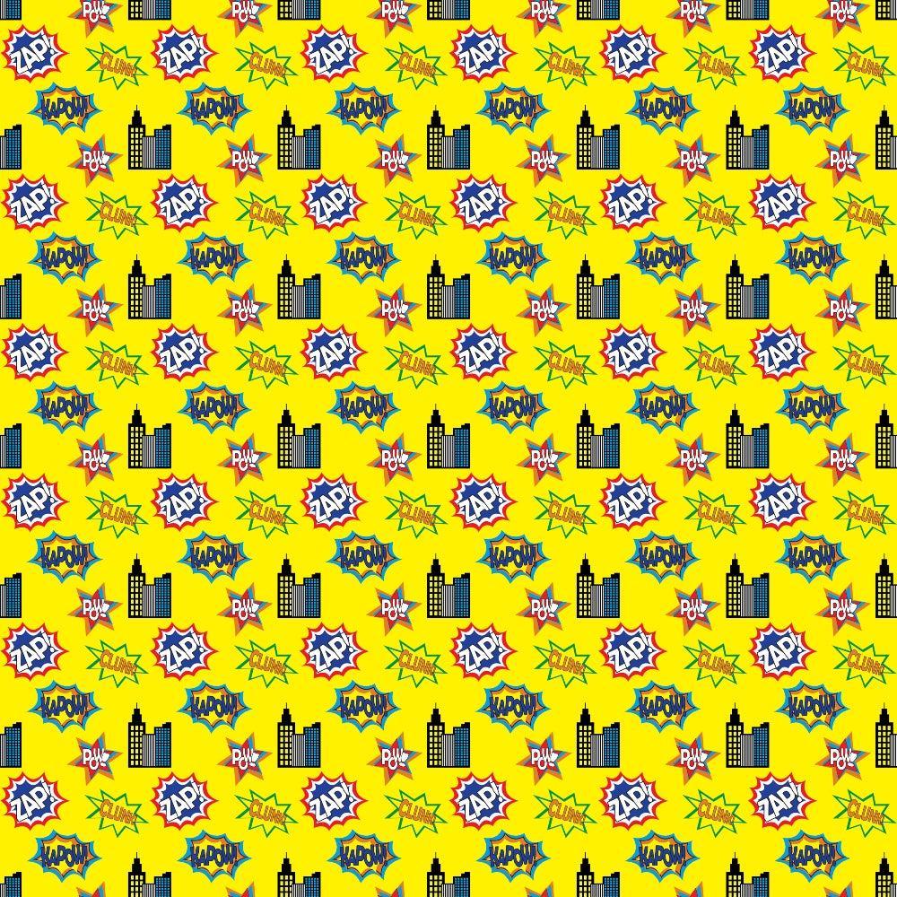 Superhero Pattern 7 Quilting Cotton Fabric