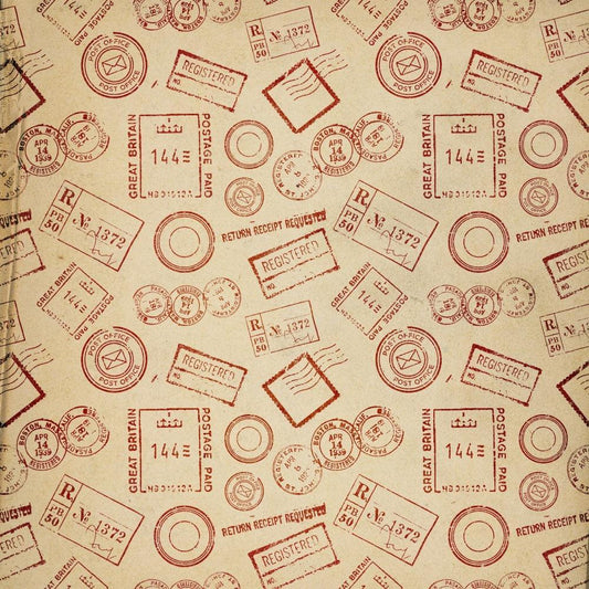 Robin's Winter Mailbox Pattern 6 Quilting Cotton Fabric