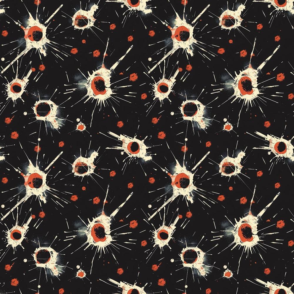 True Crime Detective Pattern 21 Quilting Cotton Fabric