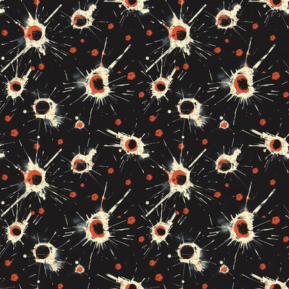 True Crime Detective Pattern 21 Quilting Cotton Fabric