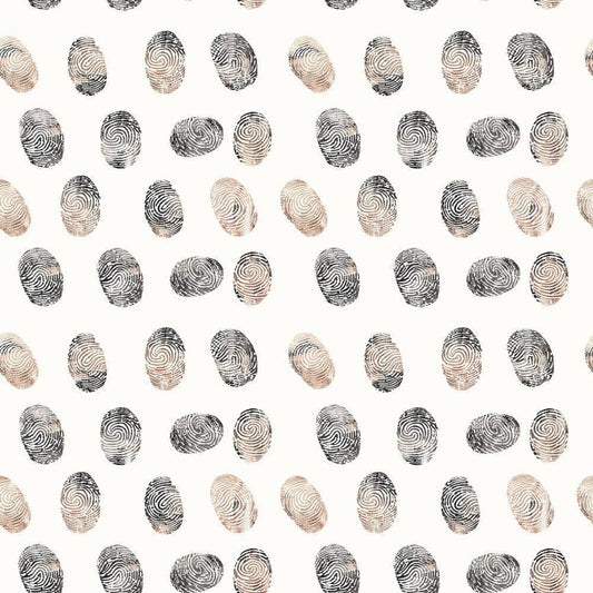 True Crime Detective Pattern 24 Quilting Cotton Fabric
