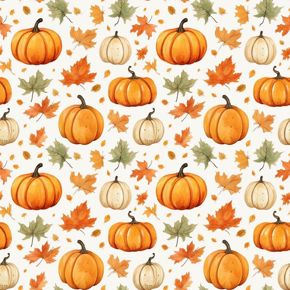Vintage Autumn Pattern 2 Quilting Cotton Fabric