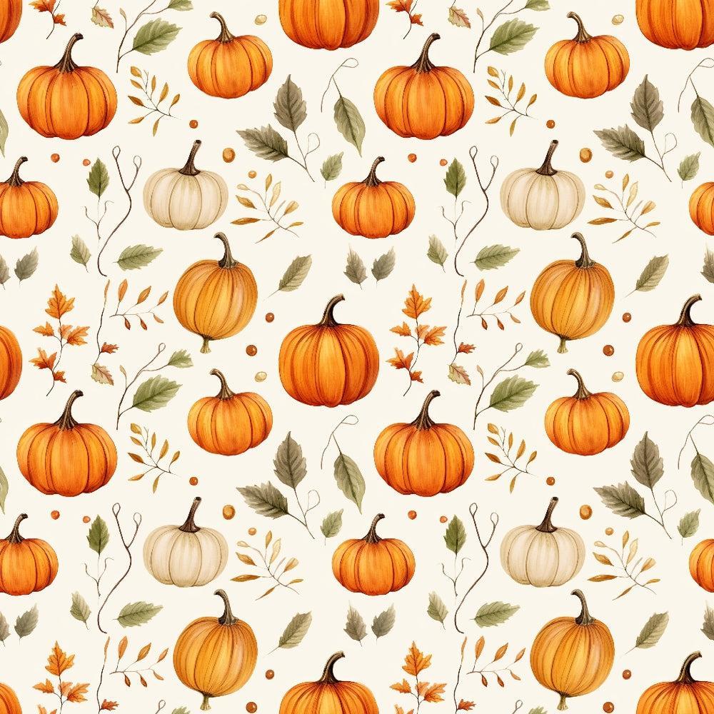 Vintage Autumn Pattern 4 Quilting Cotton Fabric