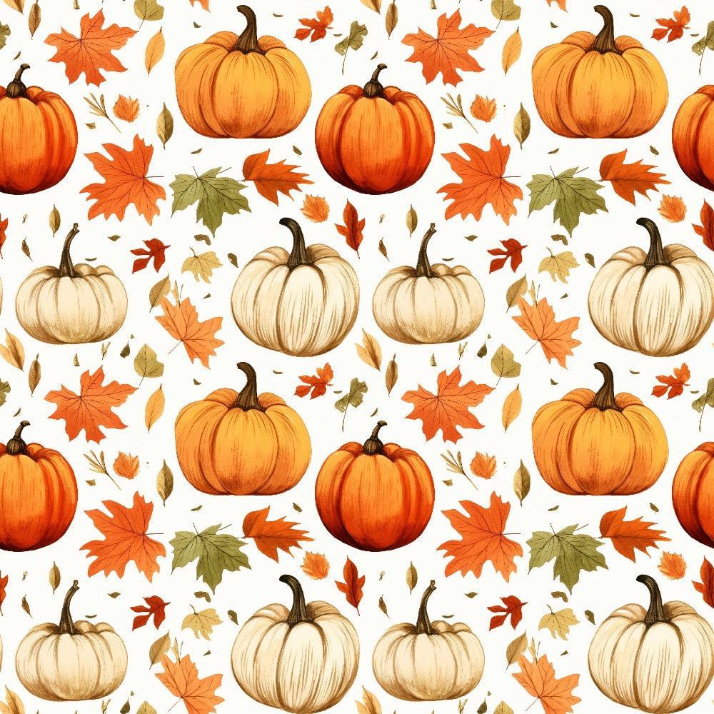 Vintage Autumn Pattern 8 Quilting Cotton Fabric