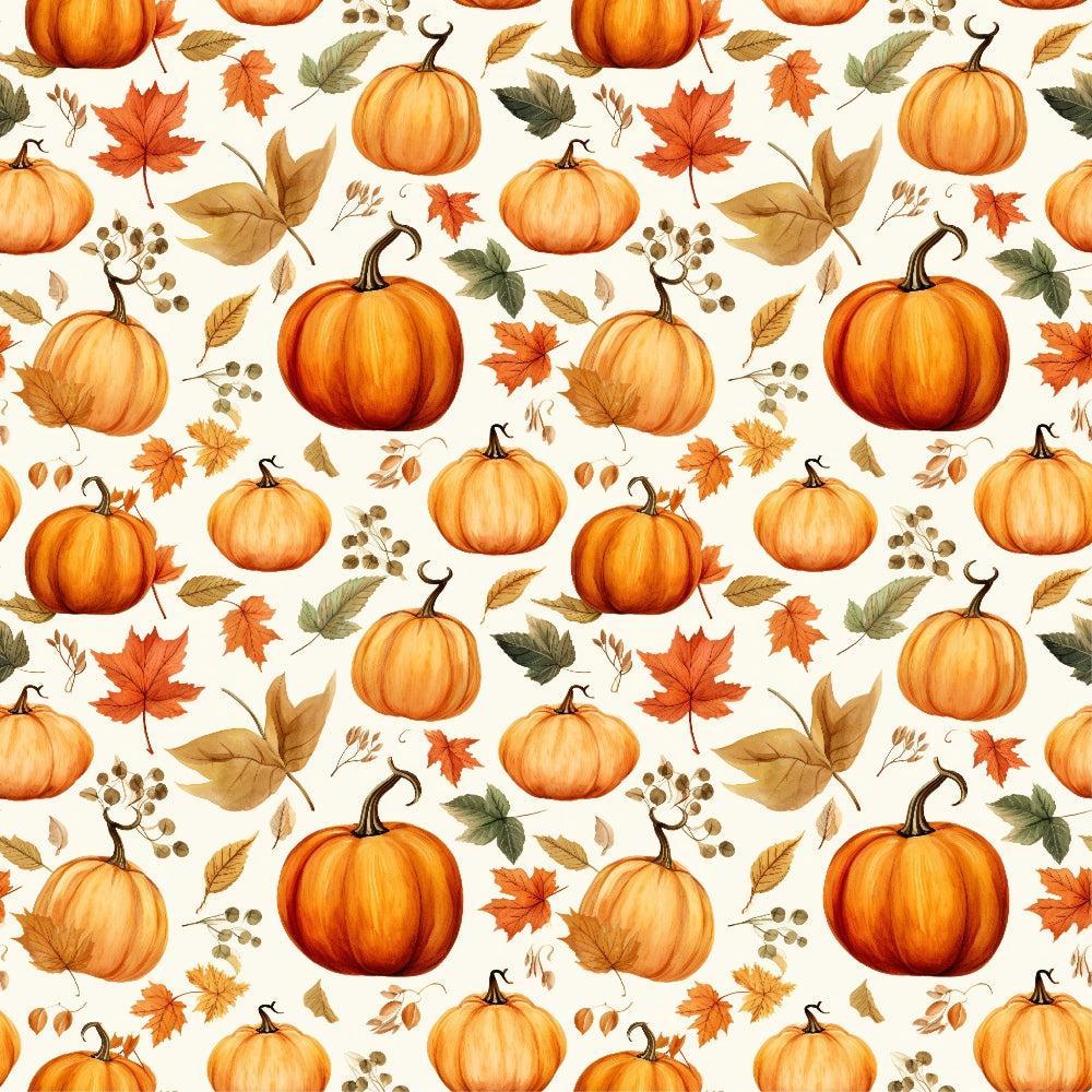 Vintage Autumn Pattern 16 Quilting Cotton Fabric