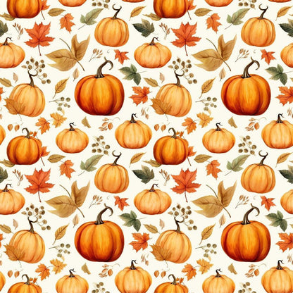 Vintage Autumn Pattern 16 Quilting Cotton Fabric