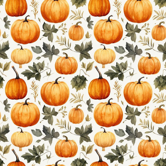 Vintage Autumn Pattern 20 Quilting Cotton Fabric