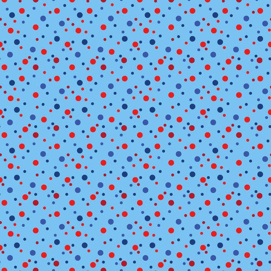 Confetti Dots Pattern 10 Quilting Cotton Fabric