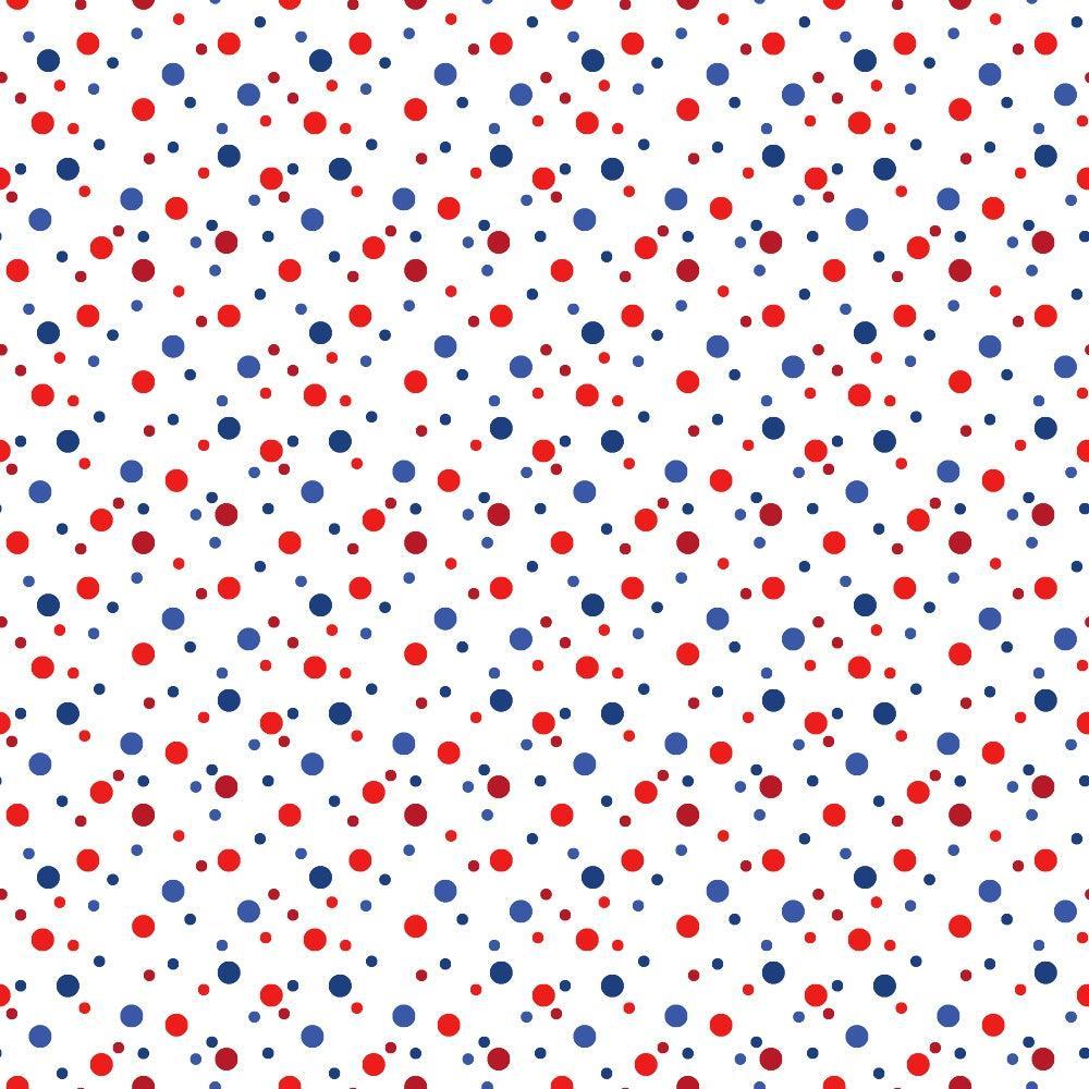 Confetti Dots Pattern 20 Quilting Cotton Fabric