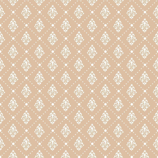 Country Christmas Pattern 2 Quilting Cotton Fabric