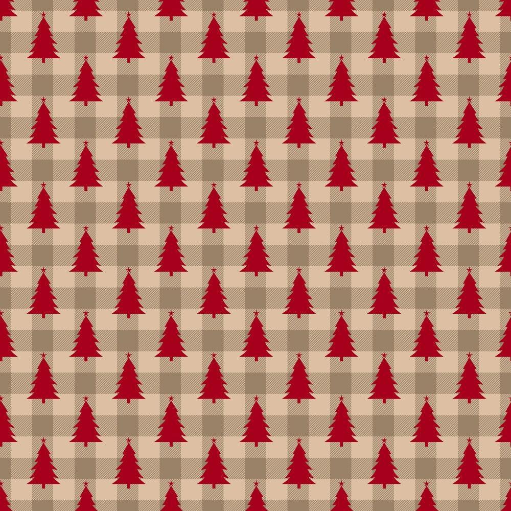 Country Christmas Pattern 5 Quilting Cotton Fabric