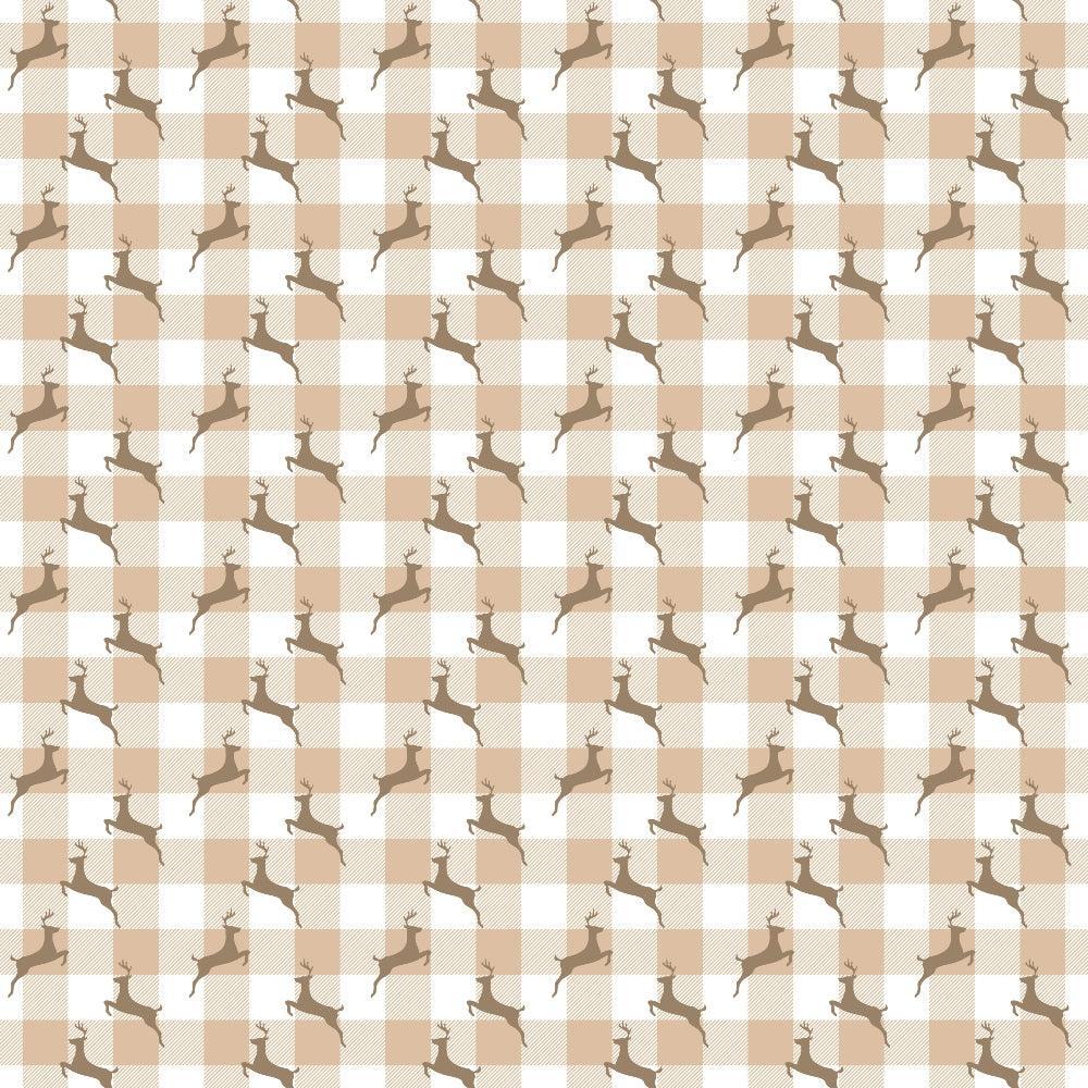Country Christmas Pattern 13 Quilting Cotton Fabric