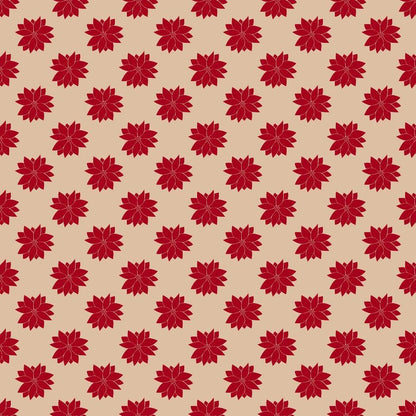 Country Christmas Pattern 15 Quilting Cotton Fabric