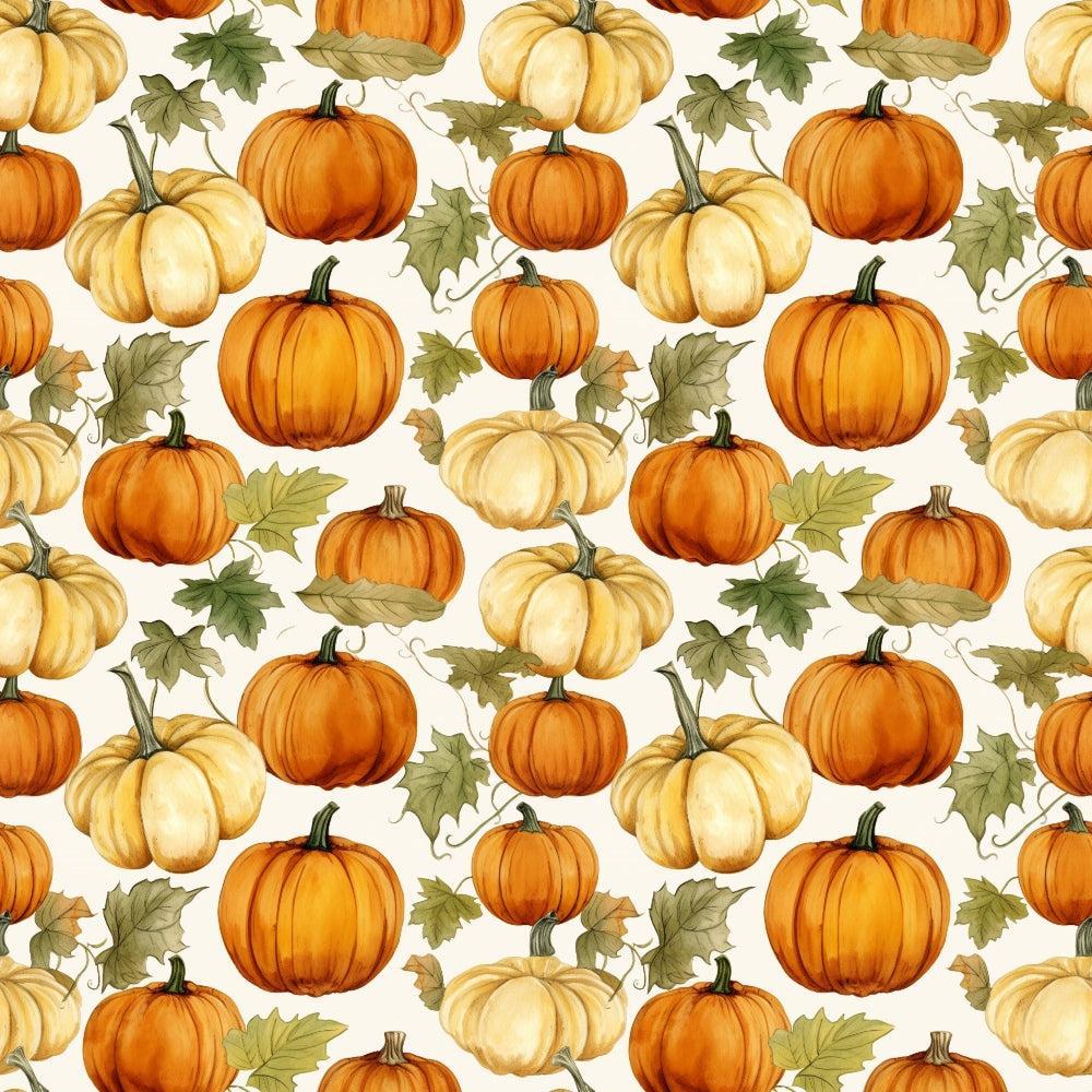 The Pumpkin Patch Pattern 3 Quilting Cotton Fabric