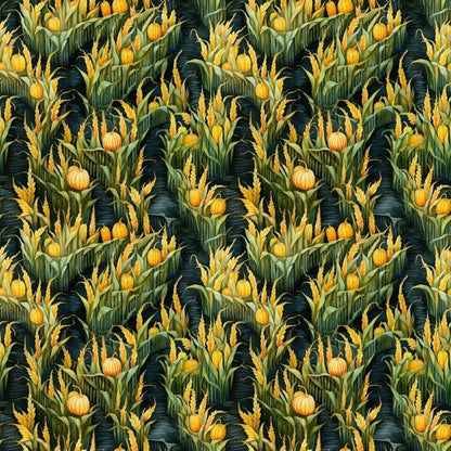 The Pumpkin Patch Pattern 5 Quilting Cotton Fabric