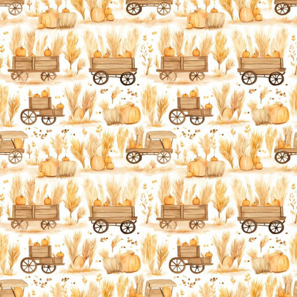 The Pumpkin Patch Pattern 6 Quilting Cotton Fabric