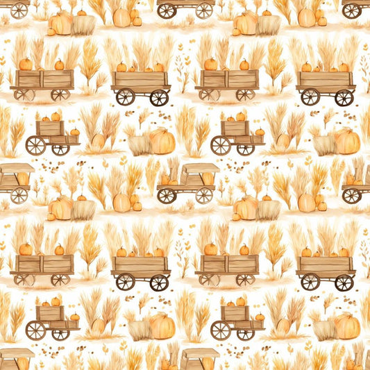 The Pumpkin Patch Pattern 6 Quilting Cotton Fabric