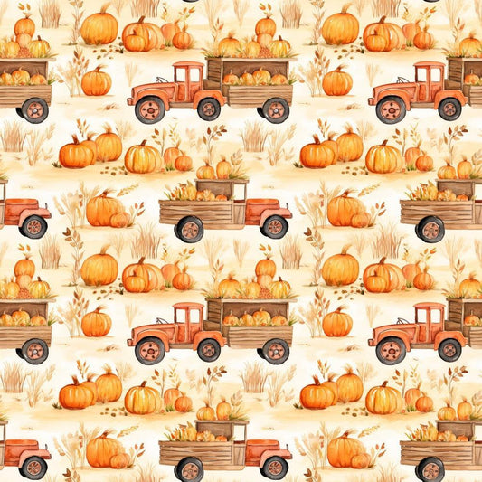The Pumpkin Patch Pattern 7 Quilting Cotton Fabric
