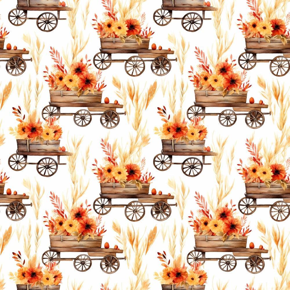 The Pumpkin Patch Pattern 8 Quilting Cotton Fabric