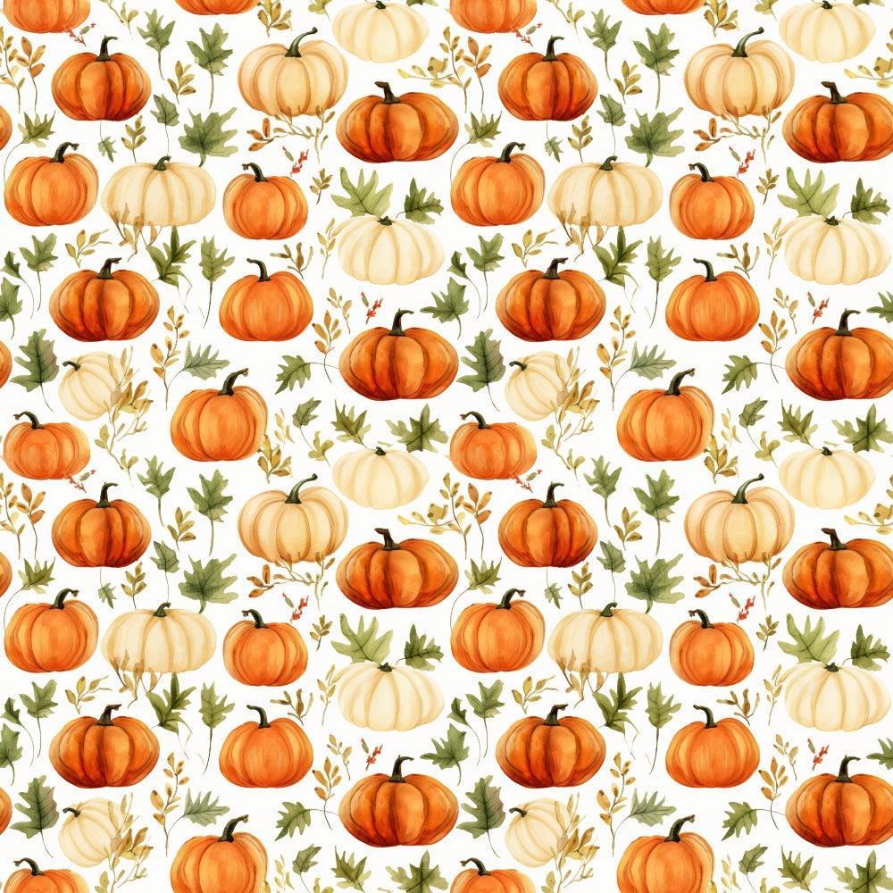 The Pumpkin Patch Pattern 10 Quilting Cotton Fabric