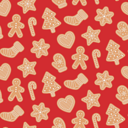 Christmas Treats Candy Pattern 7 Quilting Cotton Fabric