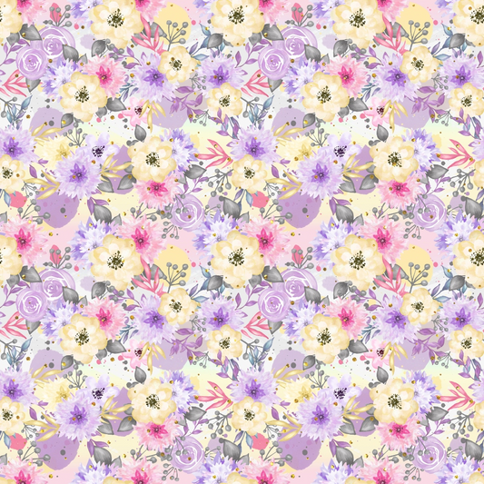 Cute Snow White Fairy Tale Pattern 2 Quilting Cotton Fabric