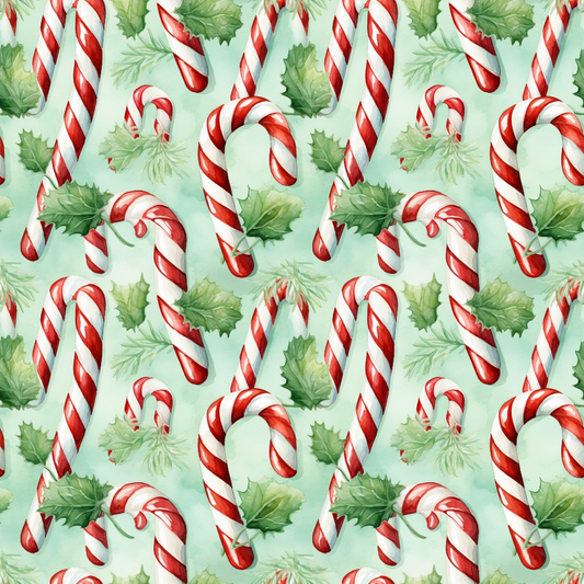 Christmastime Pattern 4 Quilting Cotton Fabric