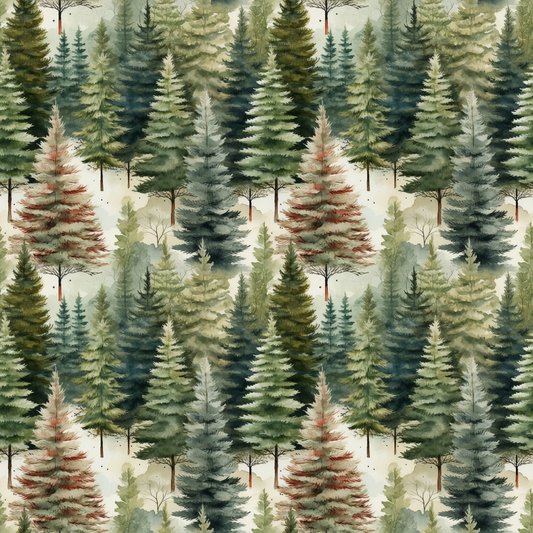 Christmastime Pattern 6 Quilting Cotton Fabric