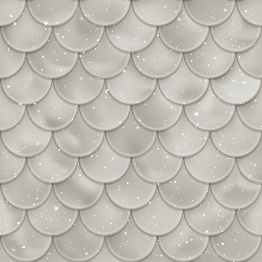 Mermaid Scales Pattern 4 Quilting Cotton Fabric