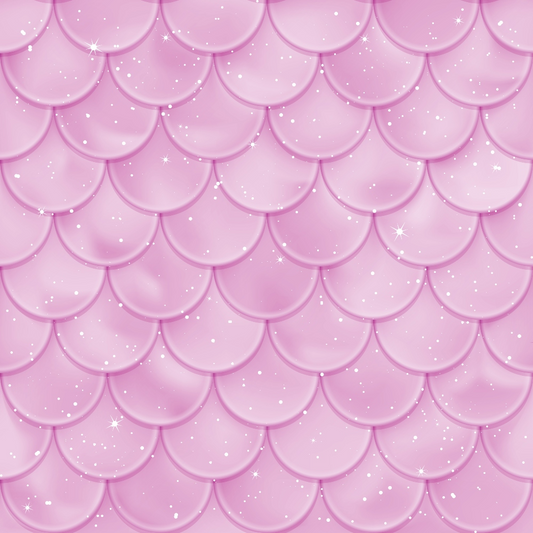 Mermaid Scales Pattern 40 Quilting Cotton Fabric