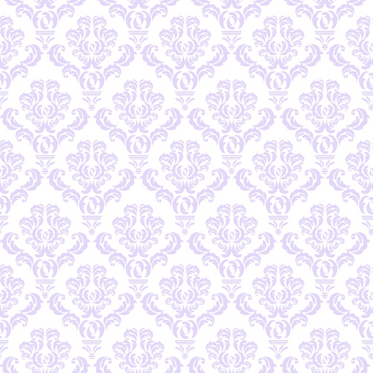 Simple Damask Purple Quilting Cotton Fabric