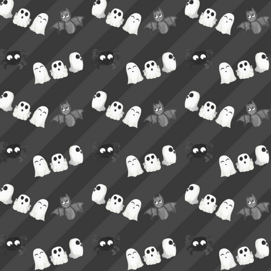 Spooky Gnomes Pattern 5 Quilting Cotton Fabric